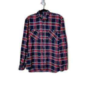 Original Bruno Supersoft Black Red Flannel XL Fall Cabincore Gorpcore
